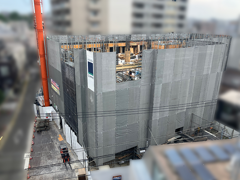 2025年6月　3階部分工事